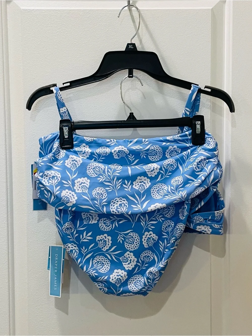 NEW…Draper James Blue Floral Two-Piece Bikini Set